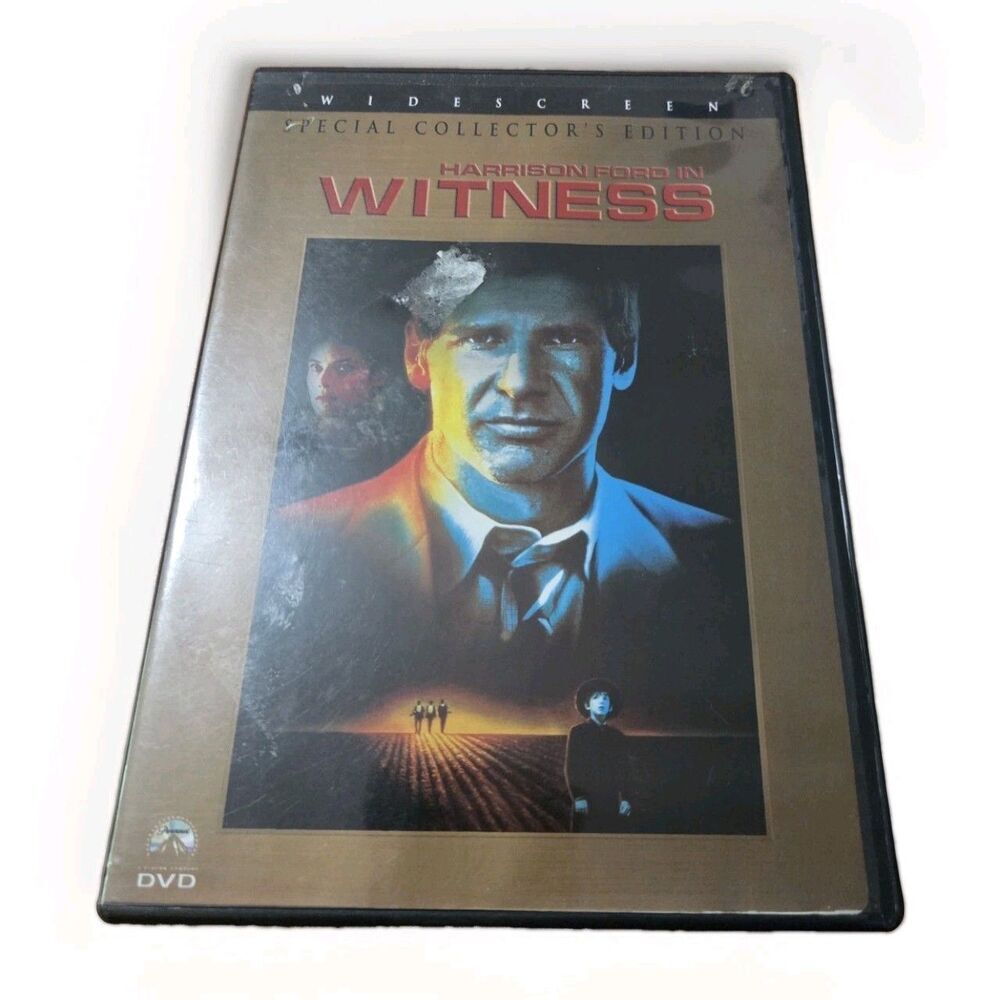 Witness Special Collector's Edition DVD Widescreen Harrison Ford Paramount 2005